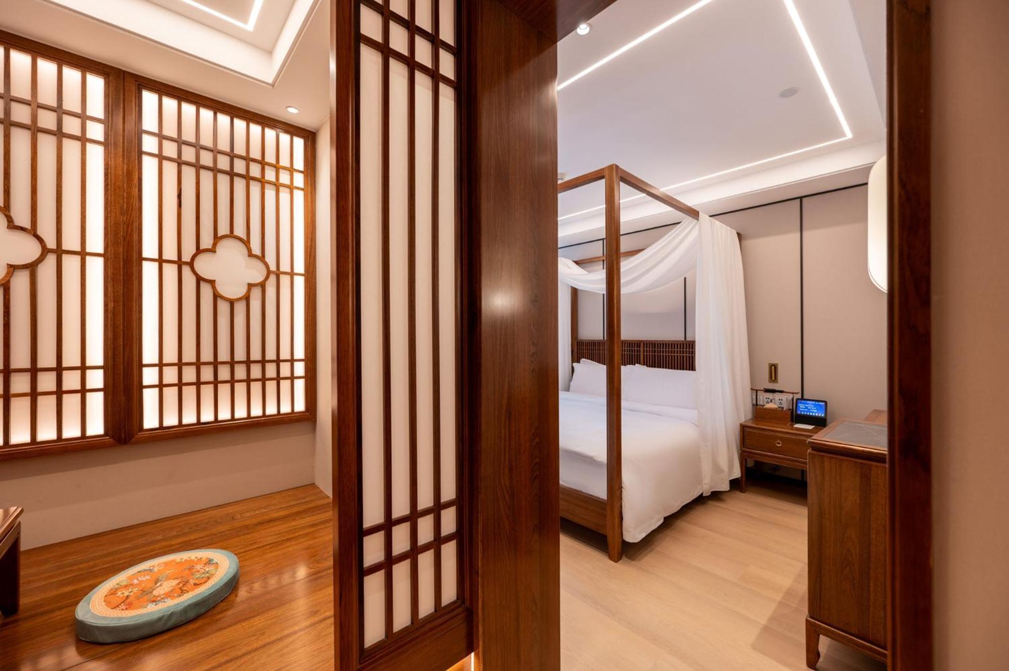 Fuxue Qiuguo Hotel Beijing Nanluoguxiang Siheyuan Branch Dış mekan fotoğraf