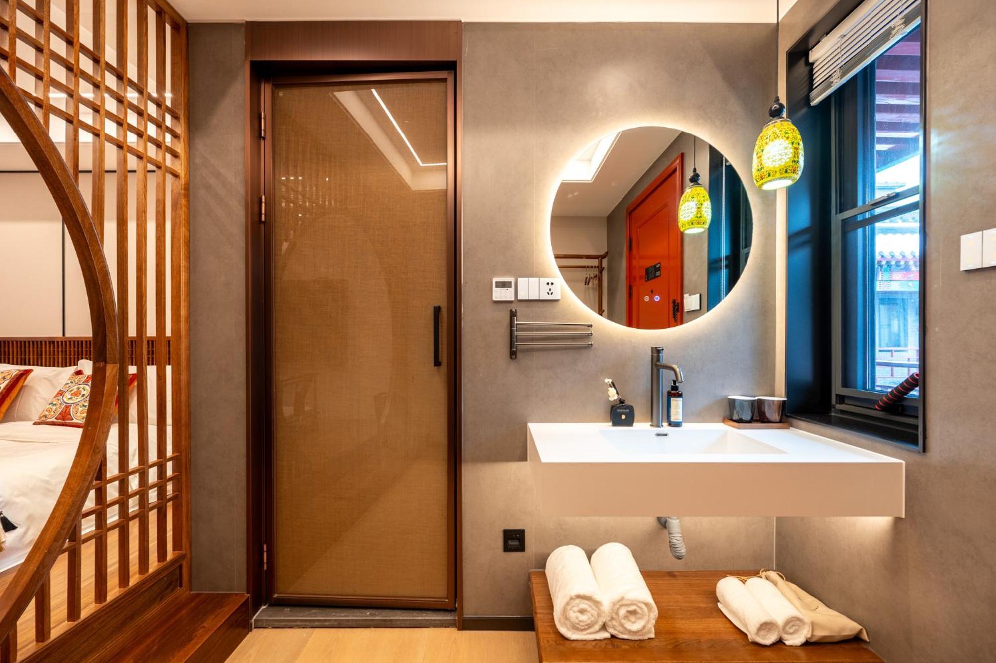 Fuxue Qiuguo Hotel Beijing Nanluoguxiang Siheyuan Branch Dış mekan fotoğraf