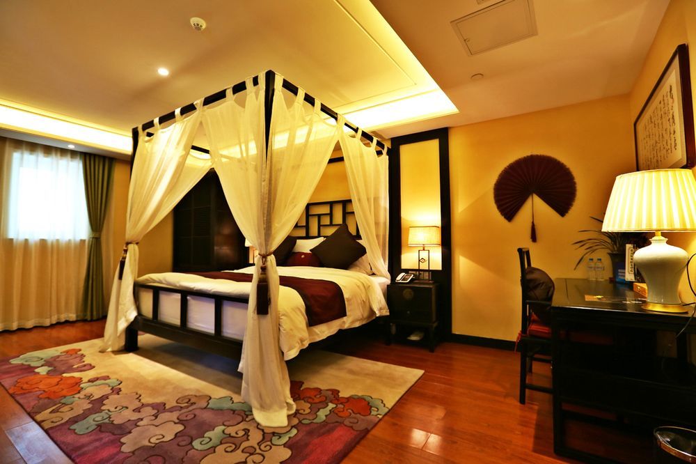 Fuxue Qiuguo Hotel Beijing Nanluoguxiang Siheyuan Branch Dış mekan fotoğraf